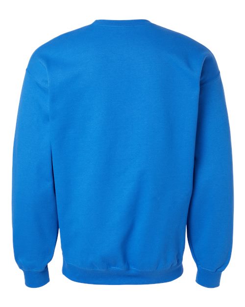 Gildan SF000 Unisex Softstyle® Midweight Crewneck Sweatshirt Cotton Cotton-Poly Blend Crewneck Fleece Midweight Moisture-Wicking Outerwear Polyester Regular Fit Spandex Sport / Athletic Super Heavyweight Sweatshirts & Fleece Tear-Away Label Tops Womens Womens Tops