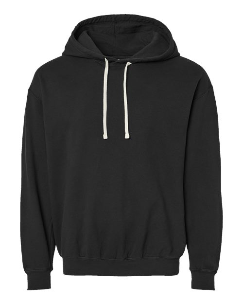 Comfort Colors 1467, Unisex Garment-dyed Lightweight Hooded Sweatshirt, Black