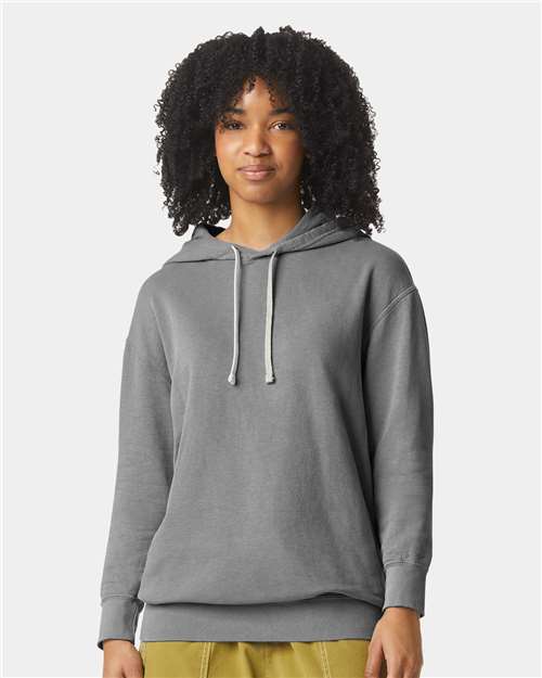 Unisex Garment-Dyed Lightweight Fleece Hooded Sweatshirt -  - 11676 - Toronto Screen Printing- Color