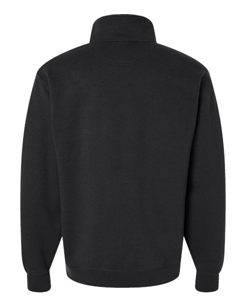 Champion S450, Unisex Powerblend Quarter-zip Pullover, Black