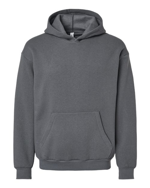 American Apparel RF498, Unisex Reflex Fleece Hoodie Sweatshirt, Asphalt