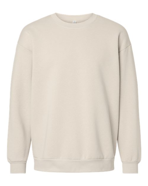 American Apparel RF496, Unisex Reflex Fleece Crewneck Sweatshirt, Bone