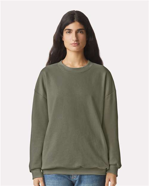 American Apparel RF496, Unisex Reflex Fleece Crewneck Sweatshirt, Lieutenant