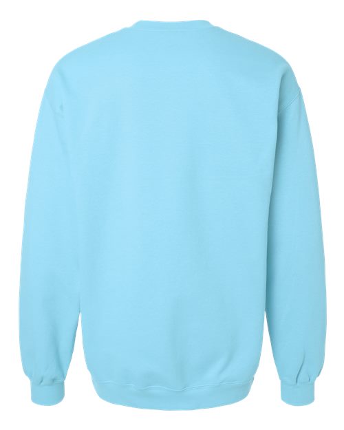 Gildan SF000 Unisex Softstyle® Midweight Crewneck Sweatshirt Cotton Cotton-Poly Blend Crewneck Fleece Midweight Moisture-Wicking Outerwear Polyester Regular Fit Spandex Sport / Athletic Super Heavyweight Sweatshirts & Fleece Tear-Away Label Tops Womens Womens Tops