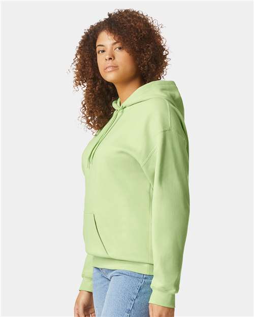 Gildan SF500 Unisex Softstyle® Midweight Hooded Sweatshirt Cotton Cotton-Poly Blend Fleece Hooded Insulated Jersey Midweight Moisture-Wicking Outerwear Pocket Polyester Regular Fit Spandex Sport / Athletic Super Heavyweight Sweatshirts & Fleece Tear-Away Label Tops Womens Womens Tops