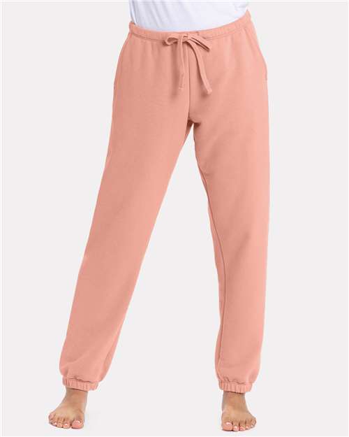 Women's Laguna Sueded Sweatpants - - 11745 Desert Pink 04818 8-8.9 oz 9884 Best Selling Brands Bottoms CA New ab Classic & Joggers Cotton Eco-Friendly Next Level Pants Polyester Socially Conscious Manufacturing Sustainable Styles Sweatpants Womens