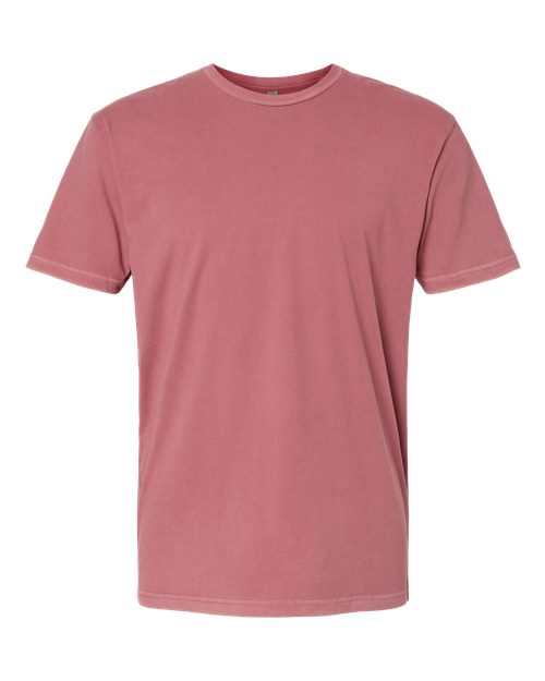 Next Level 3600SW, Unisex Soft Washed Tee, Washed Mauve