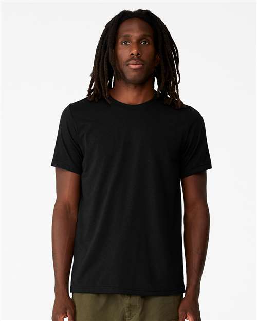 Unisex EcoMax Tee - - 11976 Black 06306 3001ECO 4-4.9 oz Back to School 2025 CA BELLA + CANVAS Best Selling Brands Cotton Cotton - Ringspun Eco-Friendly Fashion T-Shirts Mens & Unisex Polyester Premium Fashion Recycled Short Sleeves Side Seams Socially Conscious Manufacturing Sustainable Manufacturing Sustainable Materials Sustainable Styles T-Shirts T-Shirts - Premium Tear Away Tops What's New CA