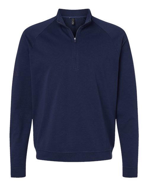 Adidas A598, Men's Club Quarter-zip Pullover, Collegiate Navy