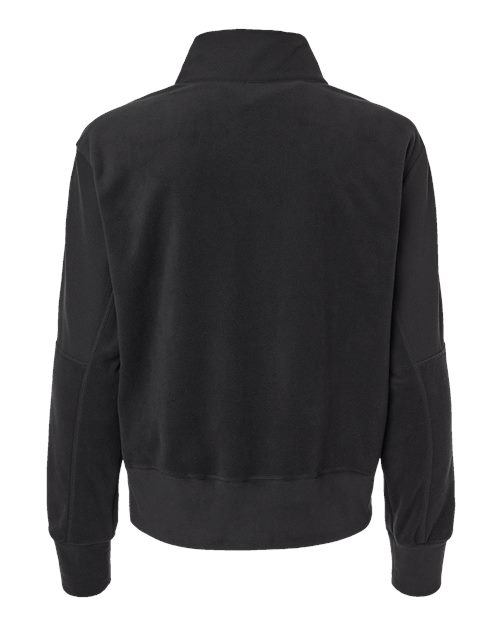 Adidas A601, Women's Fleece Quarter-zip Pullover, Black