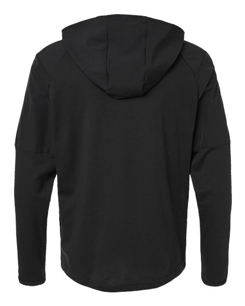 Adidas A607, Men's Half-zip Hooded Anorak, Black