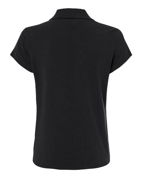 Adidas A690, Women's Blended Polo, Solid Black