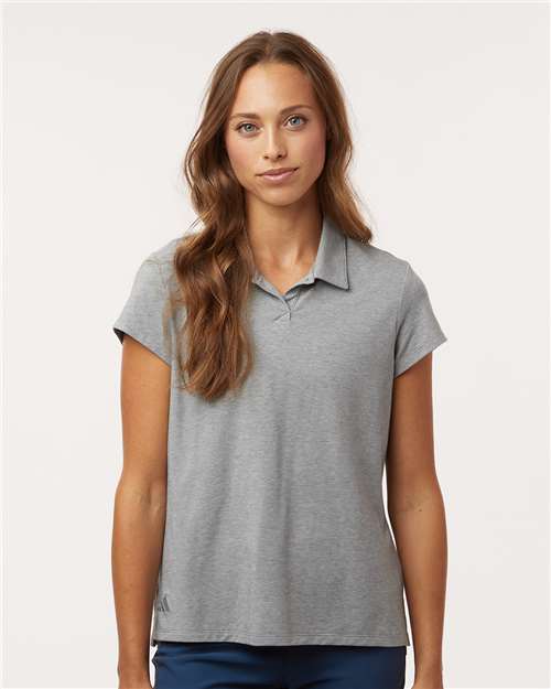 Adidas A690, Women's Blended Polo, Grey Three Melange
