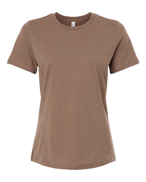 BELLA + CANVAS 6400, Women’s Relaxed Jersey Tee, Vintage Brown