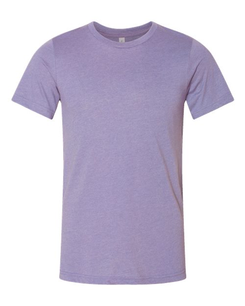 BELLA + CANVAS 3001CVC, Cvc Jersey Tee, Heather Dark Lavender