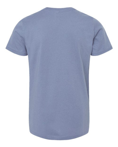 BELLA + CANVAS 3001Y, Youth Jersey Tee, Lavender Blue