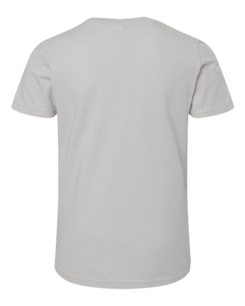 BELLA + CANVAS 3001Y, Youth Jersey Tee, Solid Athletic Grey