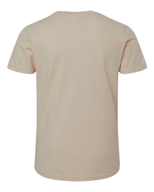 BELLA + CANVAS 3001Y, Youth Jersey Tee, Tan