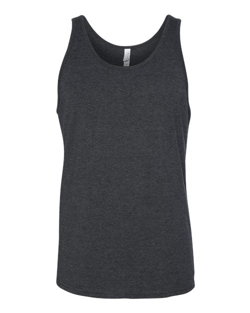 BELLA + CANVAS 3480CVC, Unisex Heather Cvc Tank, Dark Grey Heather