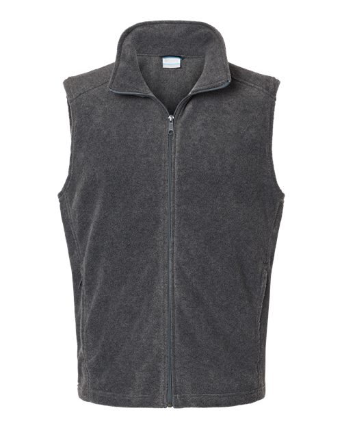 Columbia 212488, Men's Steens Mountain Vest, Charcoal Heather