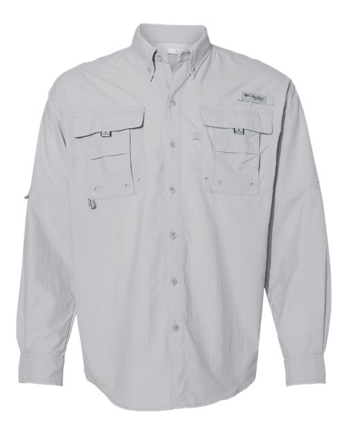 Columbia 212463, Men's Pfg Bahama Ii Shirt, Cool Grey