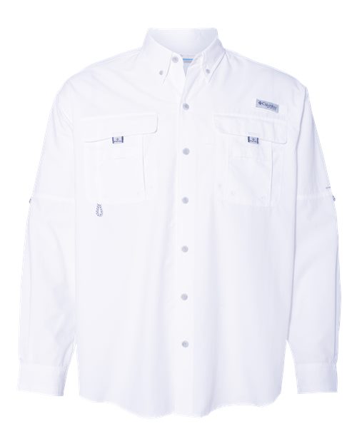 Columbia 212463, Men's Pfg Bahama Ii Shirt, White