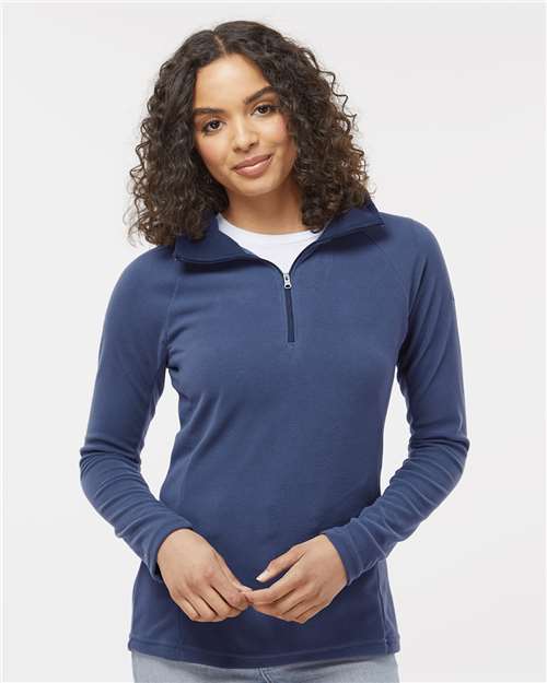 Columbia 212495, Women's Glacial Iv Fleece Half-zip Pullover, Nocturnal