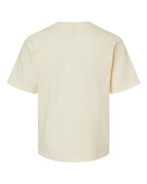 M&O 4850, Youth Gold Soft Touch T-shirt, Natural