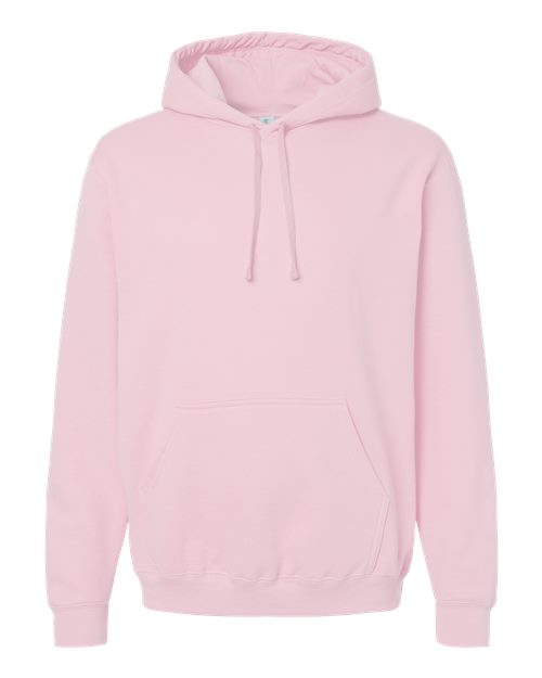 M&O 3320, Unisex Pullover Hoodie, Light Pink