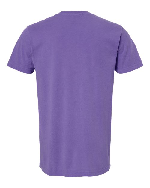 M&O 6500M, Unisex Vintage Garment-dyed T-shirt, Violet
