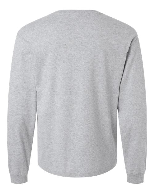 BELLA + CANVAS 3511, 6 Oz. Heavyweight Long Sleeve Tee, Athletic Heather
