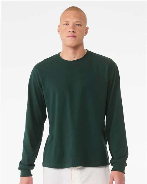 BELLA + CANVAS 3511, 6 Oz. Heavyweight Long Sleeve Tee, Forest