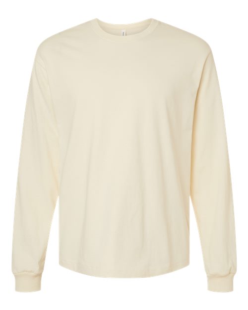 BELLA + CANVAS 3511, 6 Oz. Heavyweight Long Sleeve Tee, Natural