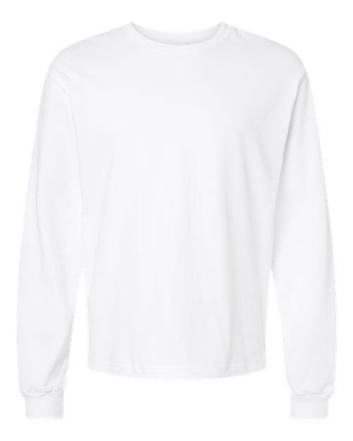 BELLA + CANVAS 3511, 6 Oz. Heavyweight Long Sleeve Tee, White