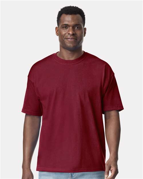 Unisex Hammer™ Maxweight T-Shirt - - 12448 Garnet 02360 2025 T-Shirt Guide 2025 T-Shirt Guide Heavyweight 2025 T-Shirt Guide Uniforms 7-7.9 oz 75000 Best Selling Brands Core T-Shirts Cotton Cotton - 100% Cotton - Ringspun Gildan Mens & Unisex New Oversized Playbook - Events Playbook - Sporting Events Playbook Summer to School Short Sleeves Side Seams T-Shirts T-Shirts - Premium Tear Away Tops
