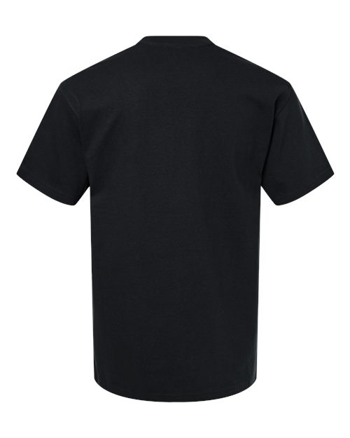 Gildan 75000, Unisex Hammer Maxweight T-shirt, Pitch Black