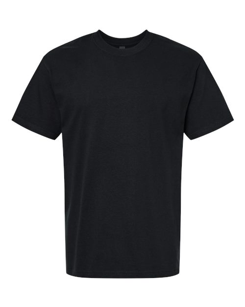 Gildan 75000, Unisex Hammer Maxweight T-shirt, Pitch Black
