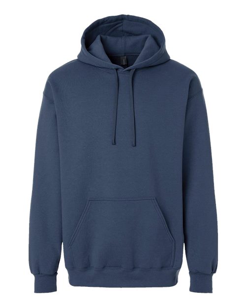 Gildan 19500, Unisex Hammer Maxweight Hooded Sweatshirt, Blue Dusk
