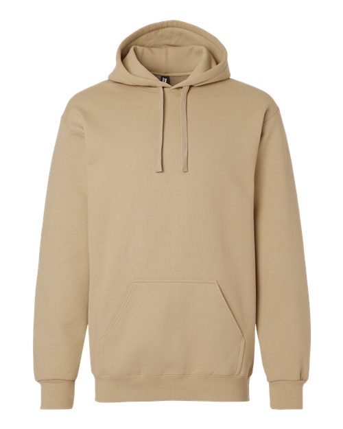 Gildan 19500, Unisex Hammer Maxweight Hooded Sweatshirt, Tan