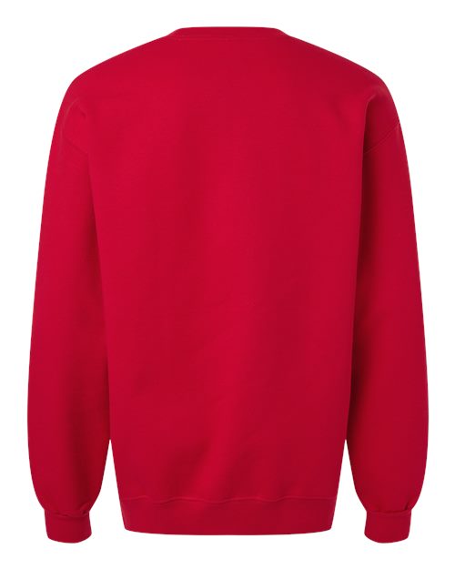 Gildan 19000, Unisex Hammer Maxweight Crewneck Sweatshirt, Cherry Red