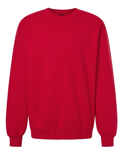 Gildan 19000, Unisex Hammer Maxweight Crewneck Sweatshirt, Cherry Red