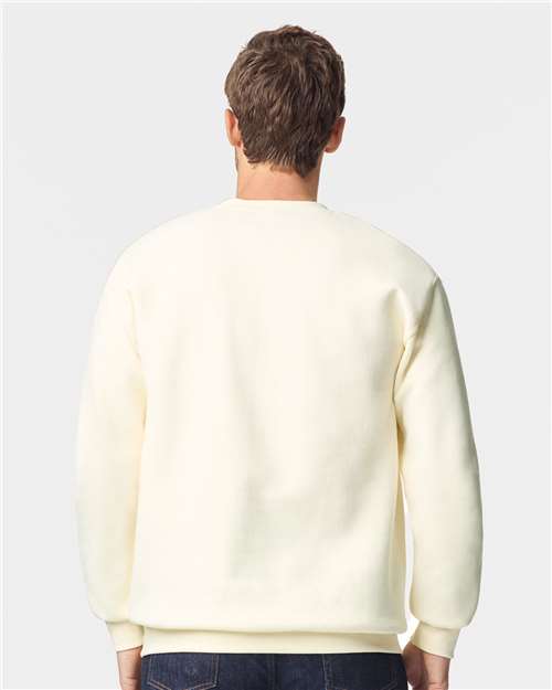 Gildan 19000, Unisex Hammer Maxweight Crewneck Sweatshirt, Off White