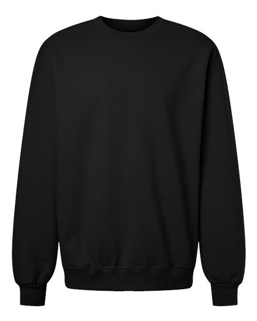 Gildan 19000, Unisex Hammer Maxweight Crewneck Sweatshirt, Pitch Black