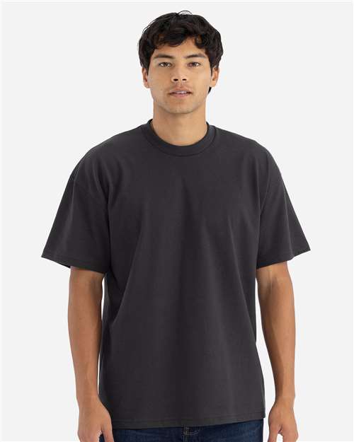 Next Level 7200, Unisex Heavyweight Tee, Graphite Black