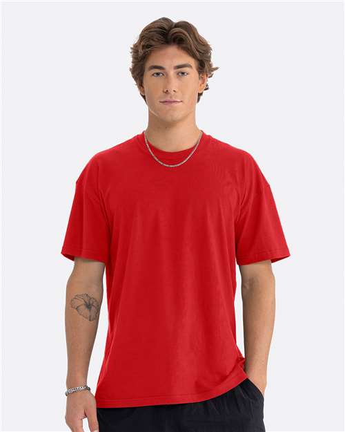 Next Level 7200, Unisex Heavyweight Tee, Red