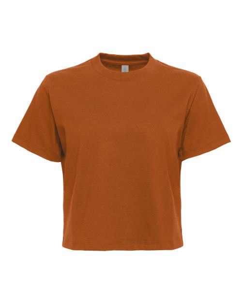 Next Level 7610, Women's Heavyweight Boxy Tee, Clay