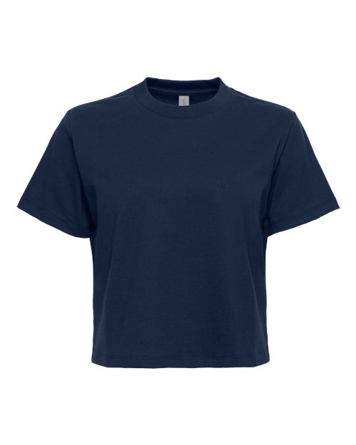 Next Level 7610, Women's Heavyweight Boxy Tee, Midnight Navy