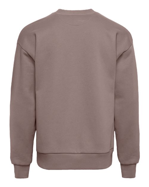Next Level 9007, Unisex Heavyweight Crewneck Sweatshirt, Shiitake