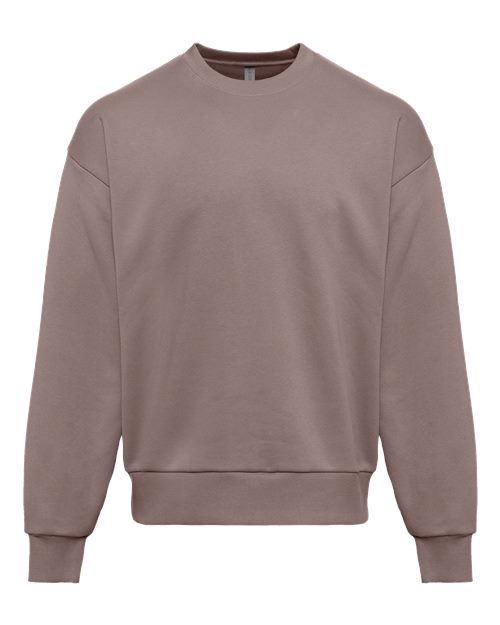 Next Level 9007, Unisex Heavyweight Crewneck Sweatshirt, Shiitake