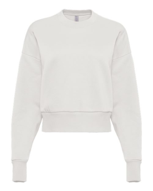 Next Level 9087, Women's Heavyweight Crewneck Sweatshirt, Bone
